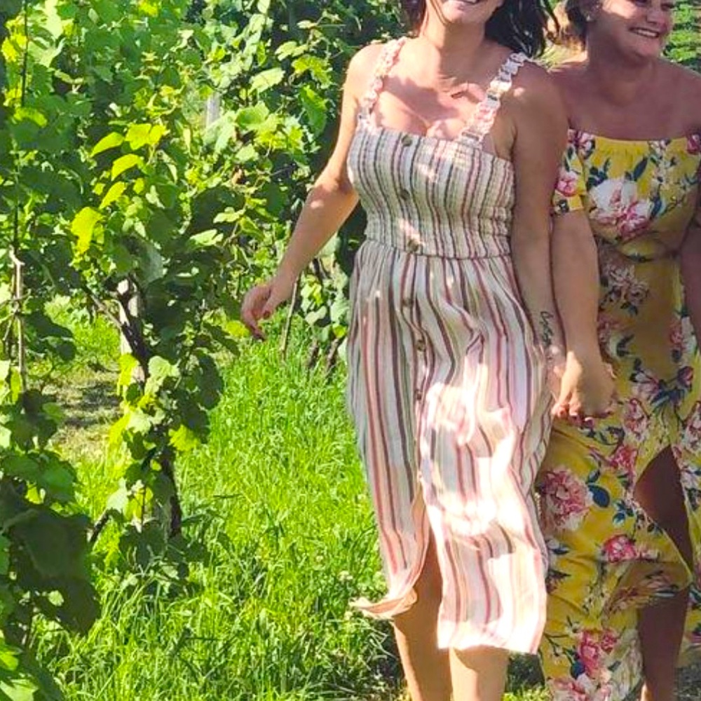 Striped Maxi Dress